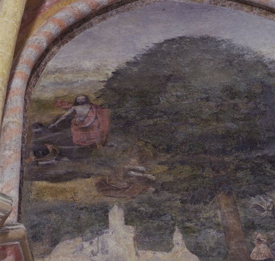 Peinture monumentale : Résurrection du Christ, Apparition du Christ à Marie-Madeleine ou Noli me tangere