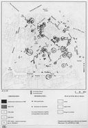 Maisons et hôtels sélectionnés : centre ville. Carte par J. Désiré, d'après le plan cadastral révisé, 1985.