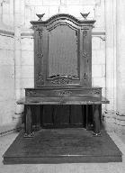 Ensemble de l'autel secondaire de la chapelle Sainte-Jeanne-d'Arc (autel, retable et tableau)