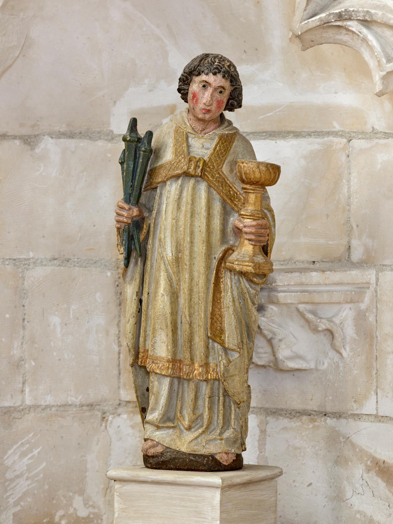 Statue (statuette) : saint Jean ou ange