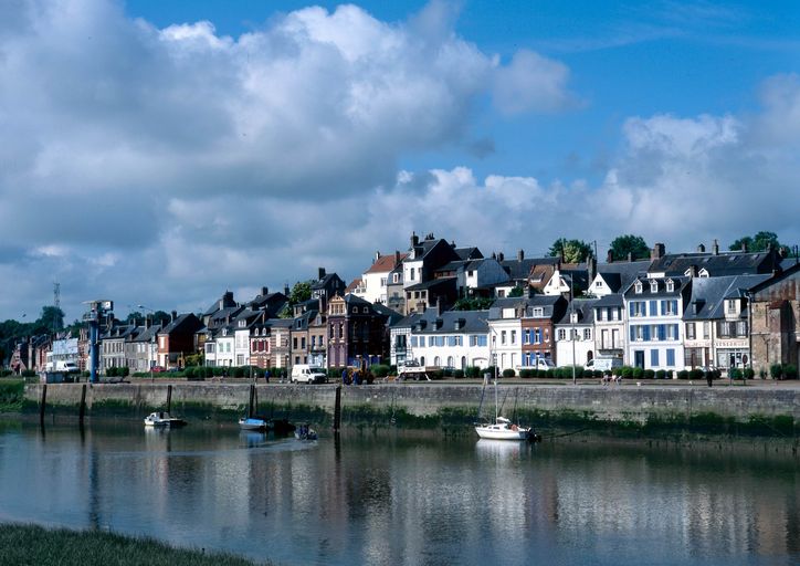 Le quartier de la Ville-Basse à Saint-Valery-sur-Somme