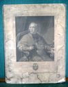 Estampe : Portrait du cardinal de Croy, archevêque de Rouen