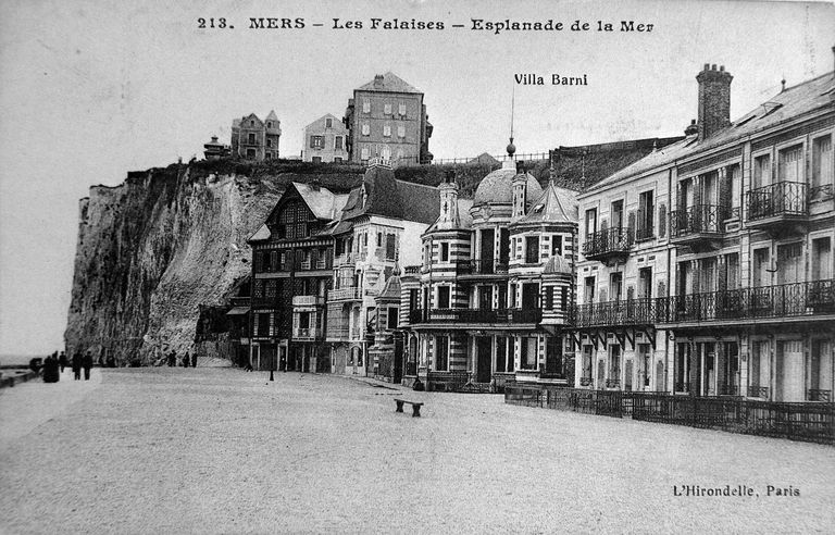 Le quartier balnéaire à Mers-les-Bains