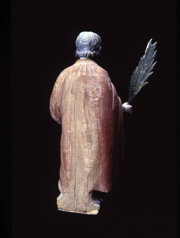 Ensemble de deux statuettes : saint Vinoc, saint Julien
