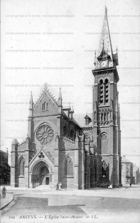 Ancienne église paroissiale Saint-Honoré d'Amiens (détruite)