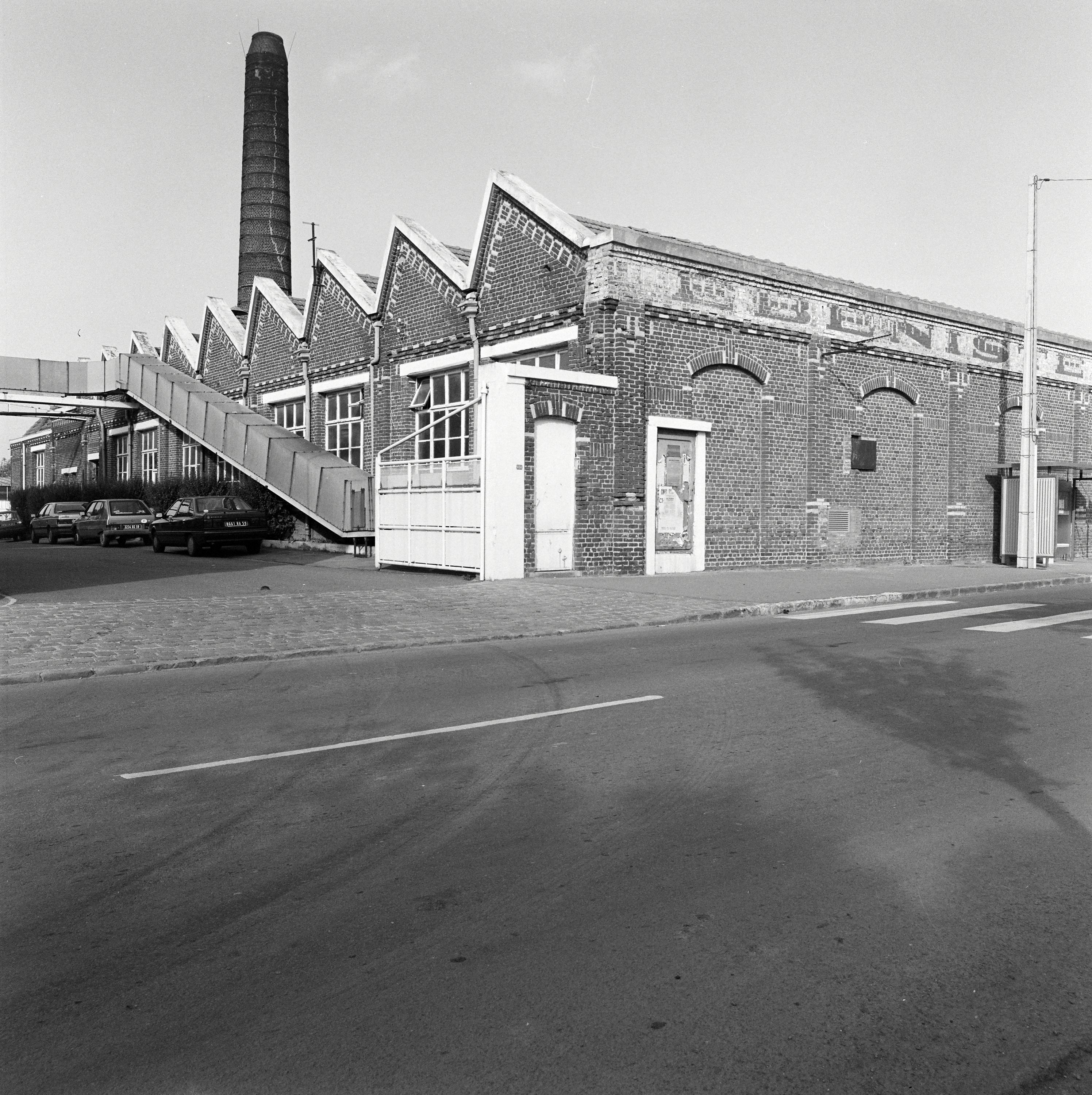 Usine de blanchiment Delecaille dite Blanchisserie linière de France, puis tissage et filature Frémaux et Cie, puis usine de menuiserie Dariosecq (détruit)