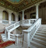 Le grand escalier d'honneur.