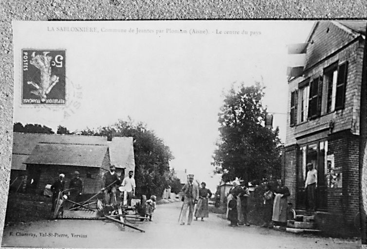 Le canton d'Aubenton : le territoire de la commune de Jeantes