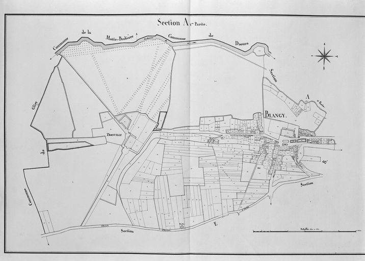 Le territoire communal de Blangy-Tronville