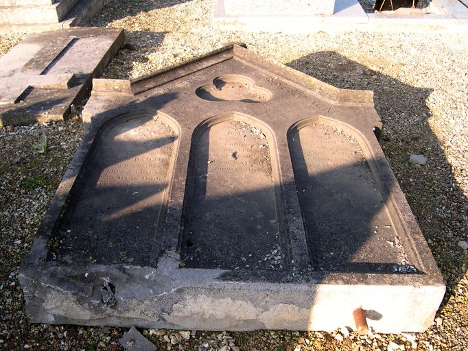 Tombeau (stèle funéraire) de la famille Copin de Baillon