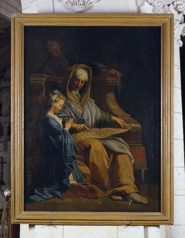 Tableau : L’Éducation de la Vierge