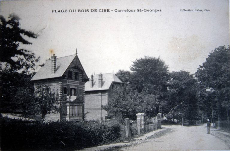 La station balnéaire du Bois-de-Cise à Ault