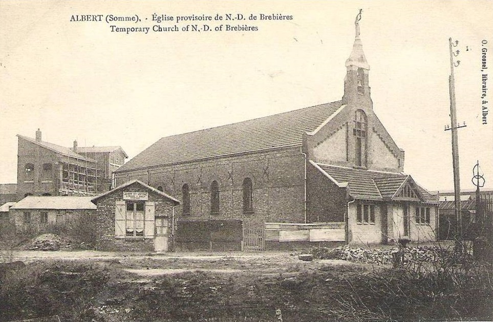 Ancienne église provisoire d'Albert, puis cinéma Le Forum