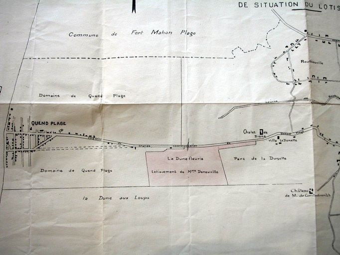 Le lotissement de La Dune Fleurie à Quend