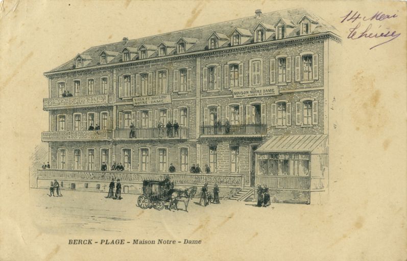 Ancien hôpital marin, dit Institut Notre-Dame et villa ou maison Notre-Dame (détruit)