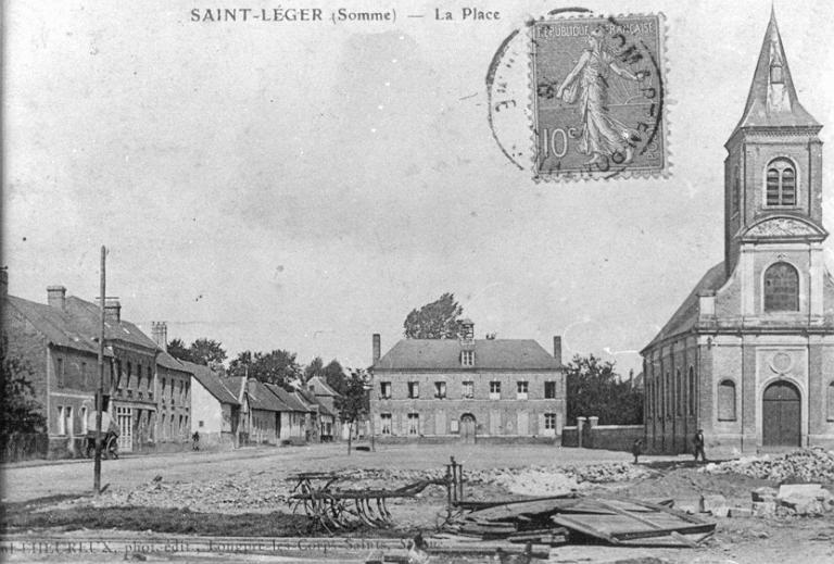 Le village de Saint-Léger-lès-Domart