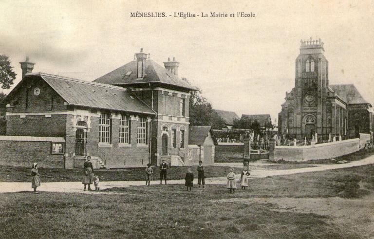 Mairie-école de Méneslies