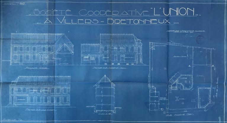 Ancienne société coopérative de l'Union à Villers-Bretonneux