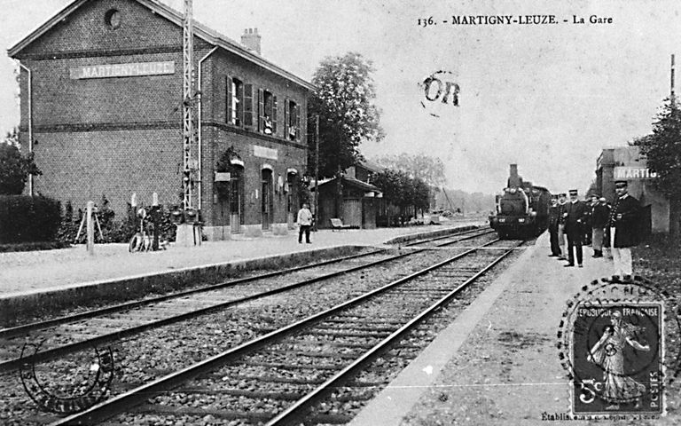 Le canton d'Aubenton : le territoire de la commune de Martigny