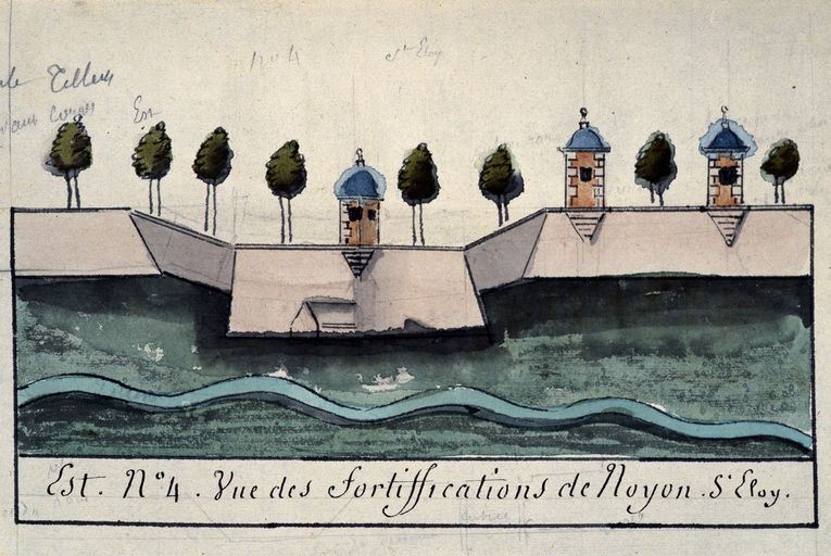 Fortification d'agglomération de Noyon (détruite)