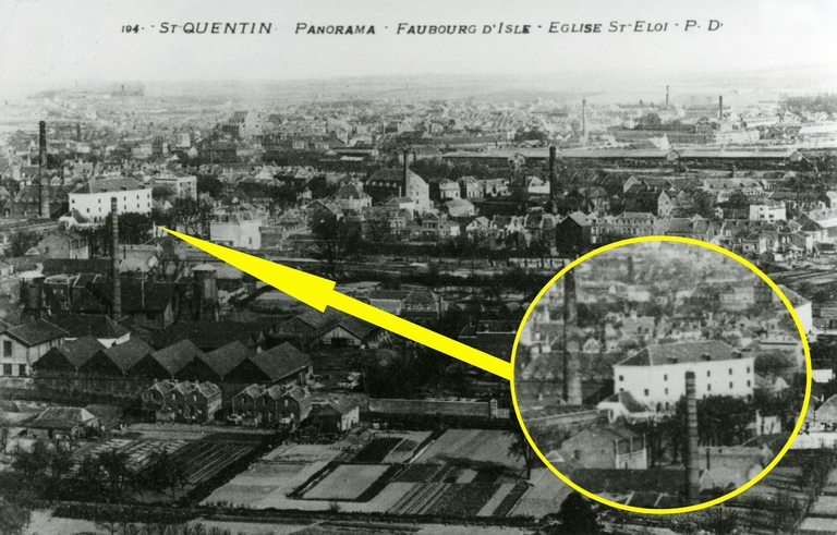 Ancienne huilerie Quennesson et Leblanc, puis brasserie Vatin et Lahaye, dite Brasserie de l'Industrie (vestiges)