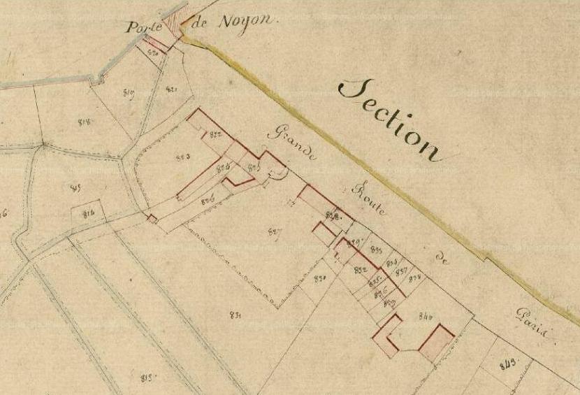 Ancien faubourg de Noyon et quartier de la gare