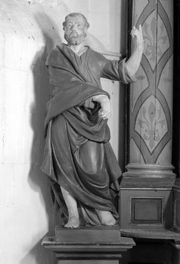 Deux statues : Saint Pierre, Saint Paul