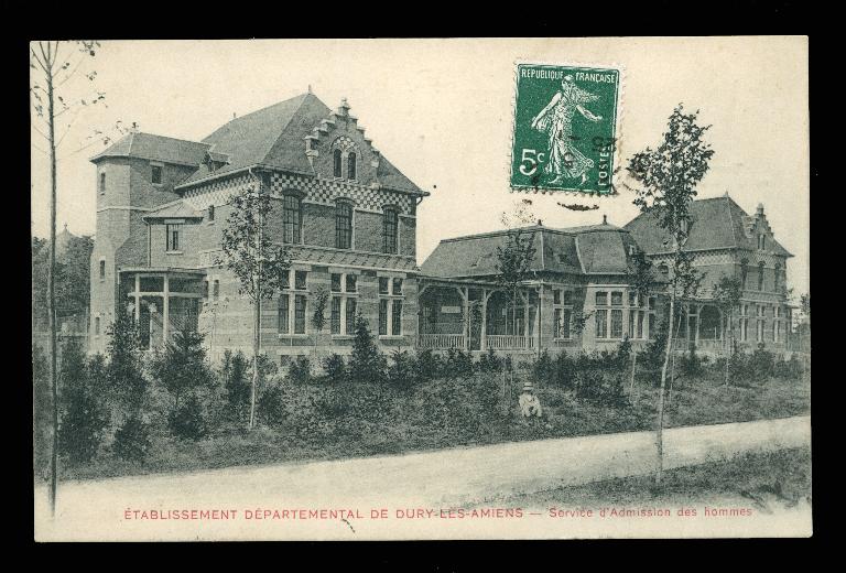 Ancien asile départemental d'aliénés de la Somme, actuellement Centre hospitalier Philippe-Pinel