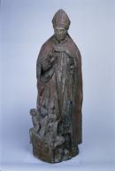 groupe sculpté : saint Nicolas de Bari et les trois enfants