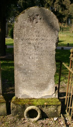 Enclos funéraire de la famille de l'ingénieur et architecte Charles Sordi