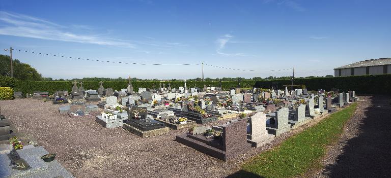 Ancienne chapelle (détruit) et cimetière de Vaudricourt