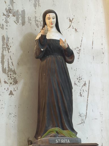 Statue : sainte Rita