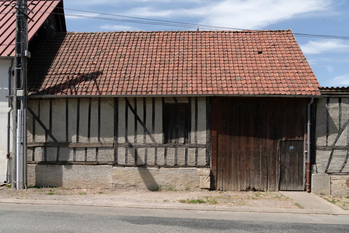 L'habitat du village de Thieux