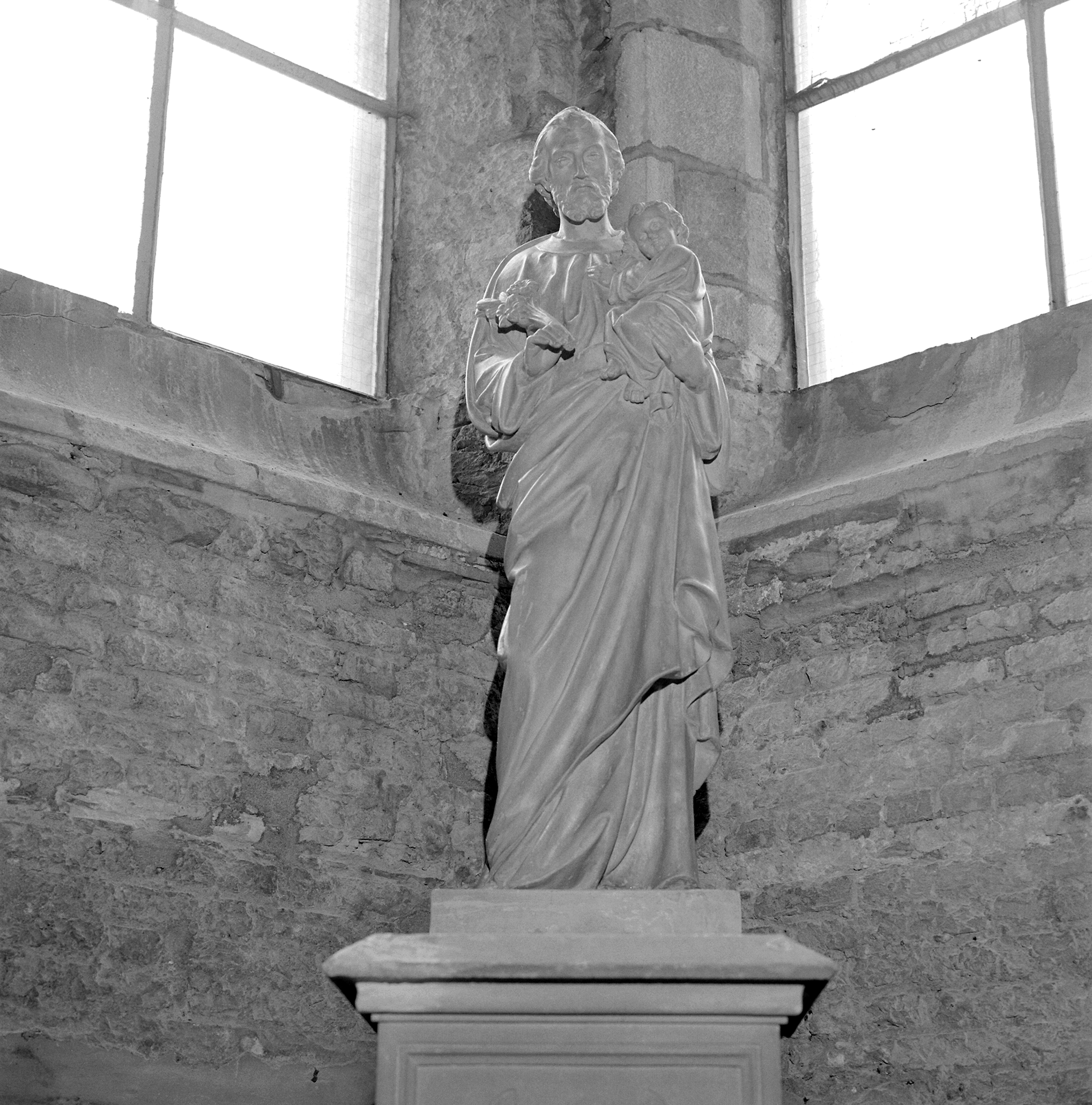Groupe sculpté : Saint Joseph (petite nature)