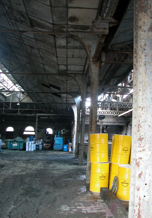 Filature de laine Lefèvre, puis Poiret Frères et Neveu, puis filature de laine et usine de teinturerie des Laines du Bon Pasteur, puis Société des Filatures et Teintureries de Saint-Épin