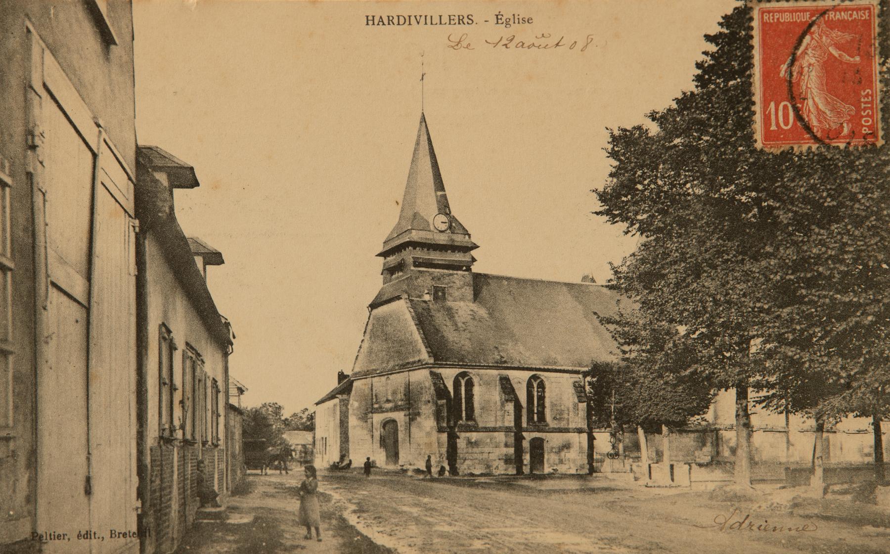 Le village d'Hardivillers