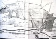 Plan des marais sur les territoires de Creil, Nogent-les-Vierges et Montataire, vers 1780 (AD Oise ; non coté).