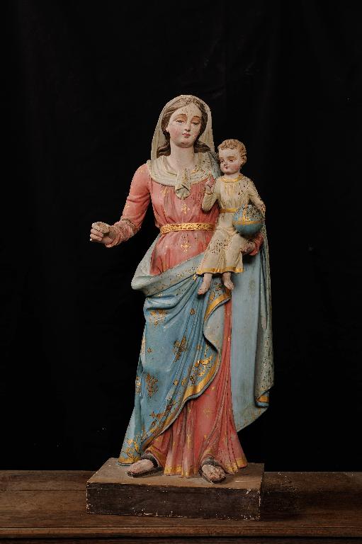 Statuette : Vierge à l'Enfant
