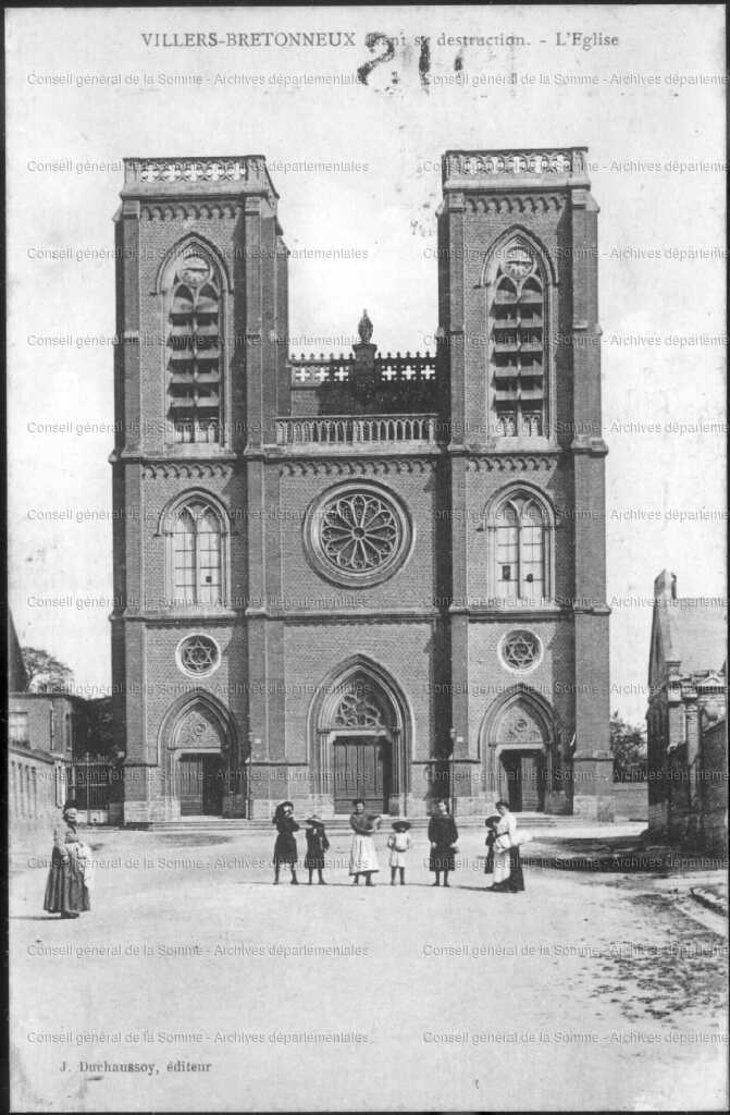 Eglise paroissiale de la Nativité de Saint-Jean-Baptiste à Villers-Bretonneux