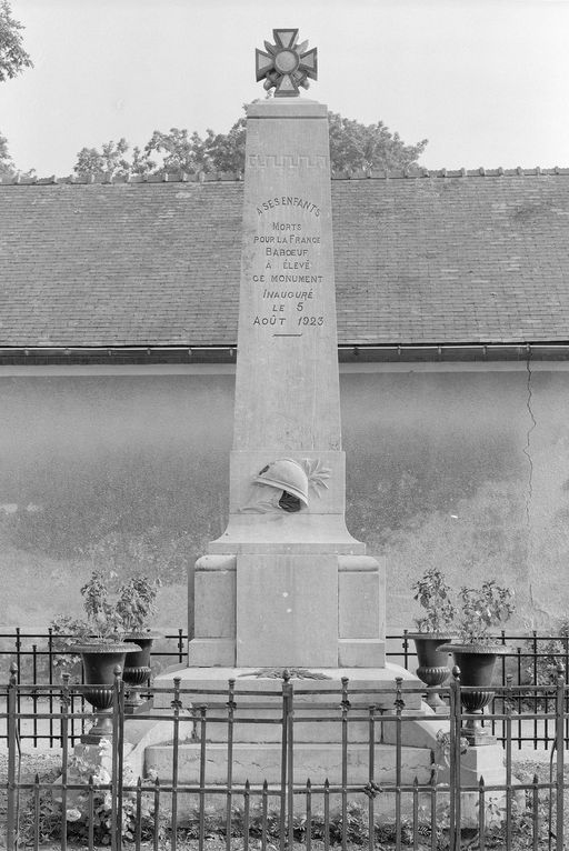 Monument aux morts de Baboeuf