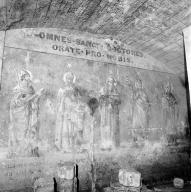 Dix peintures murales : les Docteurs de l'Eglise et théologiens