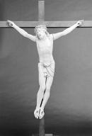 Statue (statuette) : Christ en croix