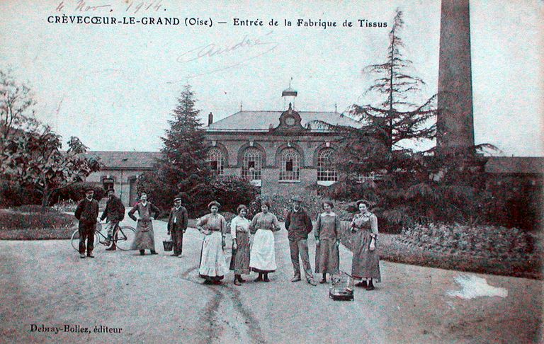 Ancien tissage de laine Grégoire, devenu filature et tissage de laine Maroger & Devisme, puis Habib