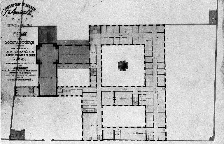 Ancien couvent de Visitandines, dit de la Visitation, devenu grand séminaire, puis Archives départementales et Direction régionale des Affaires culturelles (DRAC)