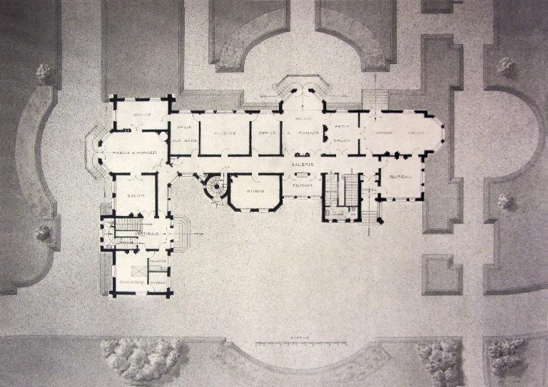 Ancienne maison de directeur de la C.N.S.R., puis direction technique de la Générale Sucrière, puis de Saint-Louis Sucre, dite Le Château