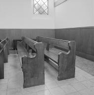Série de cinq bancs de temple
