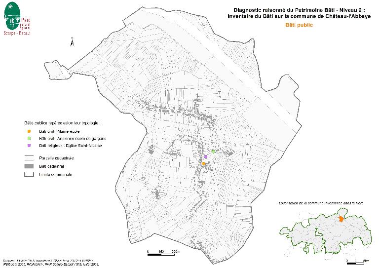 Le territoire communal de Château-l'Abbaye