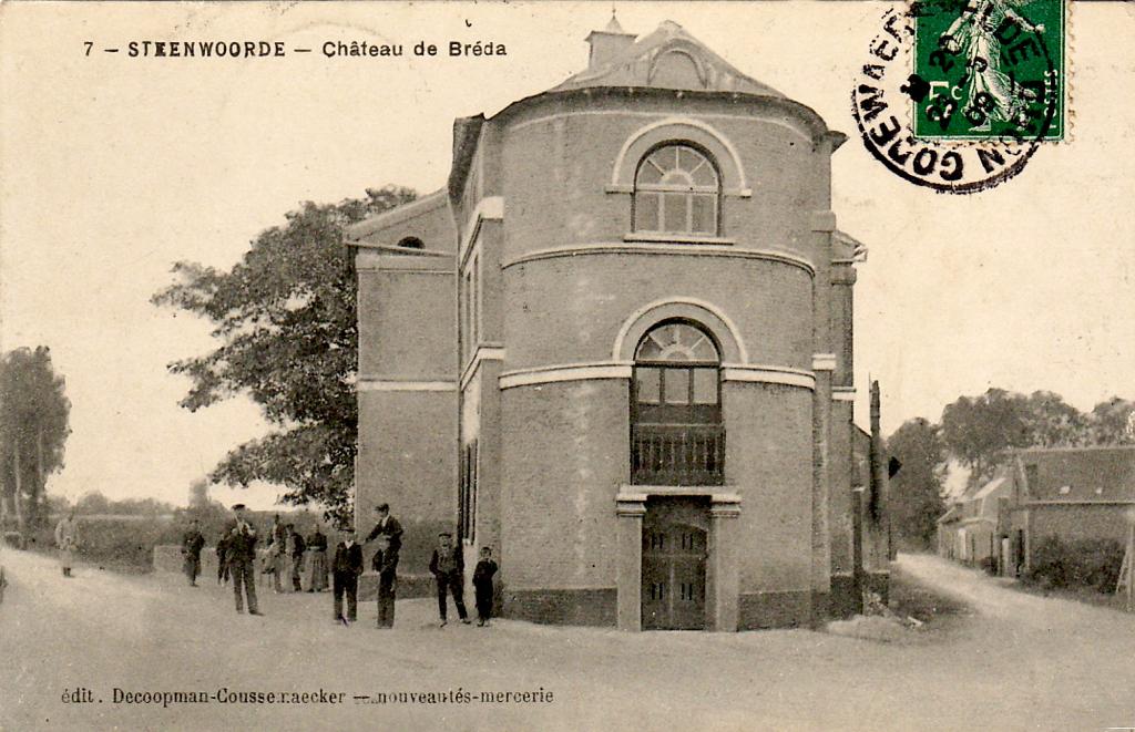 Café et restaurant, dits Villa della Breda puis Château de Bréda (détruit)