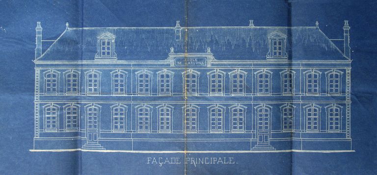 École primaire de garçons et ancienne mairie de Berteaucourt-les-Dames