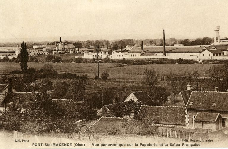 Ancienne usine de fabrication de cuir reconstitué SALPA, puis Hutchinson, puis Novim (désaffectée)
